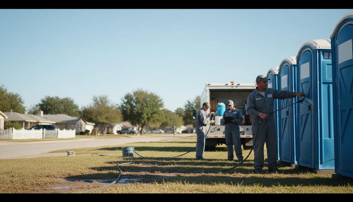 Long-Term Portable Toilet Rental in Pyote, TX near me